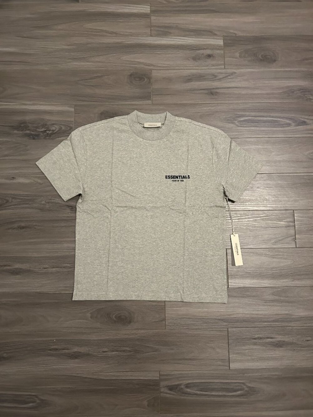 Essentials Fear of God Dark Oatmeal T-Shirt Brand New
